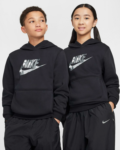 Детска блуза NIKE K NSW CLUB FLC HDY SSNL GFX Детска блуза NIKE K NSW CLUB FLC HDY SSNL GFX