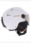 КАСКА CAIRN ORBIT VISOR MAT WHITE COFFEE 