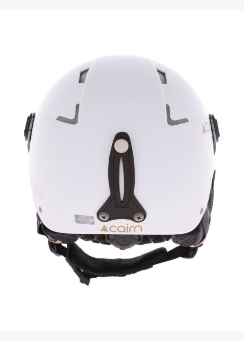 КАСКА CAIRN ORBIT VISOR MAT WHITE COFFEE 