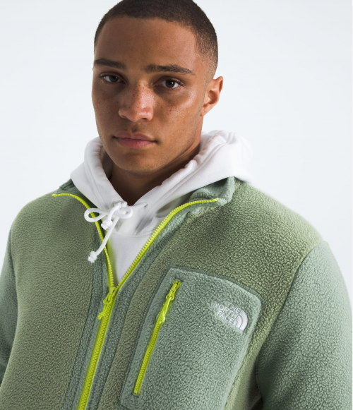 ПОЛАР THE NORTH FACE M YUMIORI FULL ZIP Bark Mist/Slate Moss/Fi