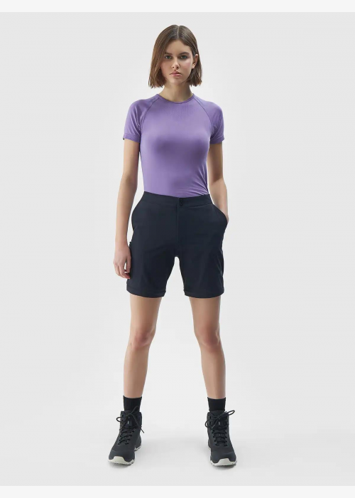 Дамски спортни панталони 2 в 1 на 4F TROUSERS FNK F583
