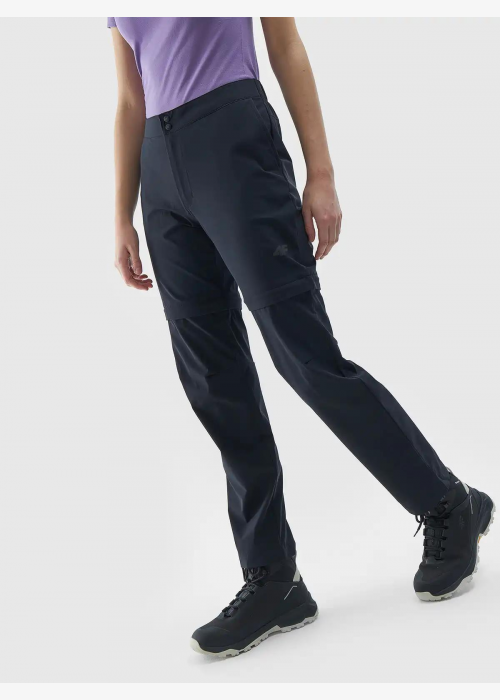 Дамски спортни панталони 2 в 1 на 4F TROUSERS FNK F583