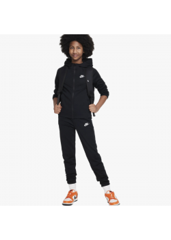 Спортния екип NIKE K NSW TRACKSUIT POLY HD FZ LBR