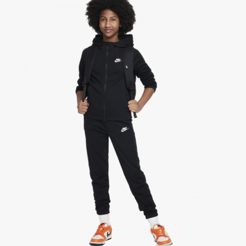 Спортния екип NIKE K NSW TRACKSUIT POLY HD FZ LBR
