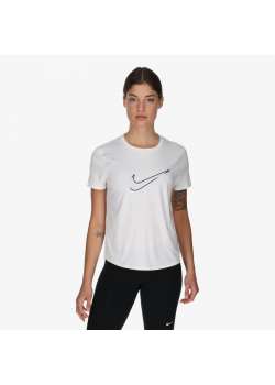 Тениска NIKE W NK ONE SWSH HBR DF SS TOP